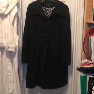 X.sold ) Black pea coat